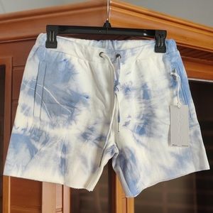 The Laundry Room Blue Tie Dye Shorts Size XS NWT